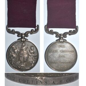 ESA016. ARMY LONG SERVICE & GOOD CONDUCT MEDAL QVR - Collins ASC