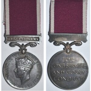 ESA021. ARMY LONG SERVICE & GOOD CONDUCT MEDAL GVIR - RAEC
