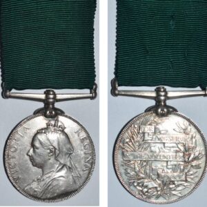 ESA027. VOLUNTEER LONG SERVICE MEDAL, VICTORIA REGINA – Unnamed