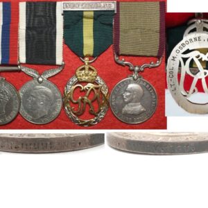 ESA038. FOUR – LIEUT.COLONEL M.OSBORNE - Canterbury Regiment