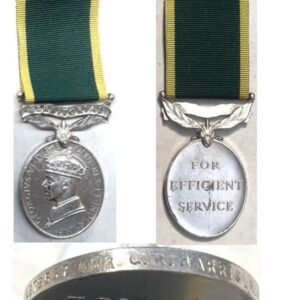 ESA054. EFFICICNCY MEDAL TERRITORIAL GVIR (Type 1)  – Harris RA
