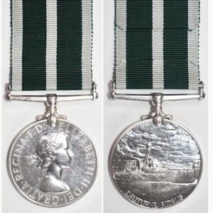 ESA077. RNR L/S G/C MEDAL, EIIR – Unnamed
