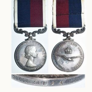 ESA096. RNZAF LONG SERVICE & GOOD CONDUCT MEDAL - 78608 Honour
