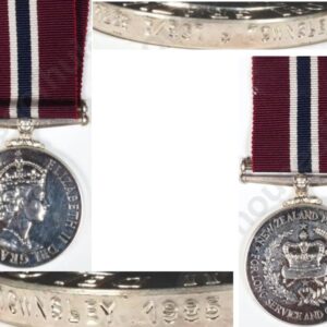 ESA120. NZ POLICE L/S G/C MEDAL EIIR – 1229 TOWNSLEY 1983