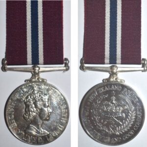ESA123. NZ POLICE L.S G/C MEDAL EIIR – Unnamed