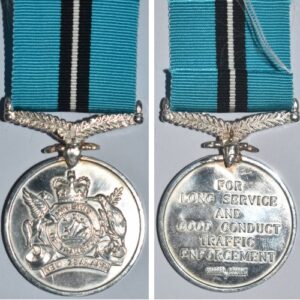 ESA133. LONG SERVICE & GOOD CONDUCT (TRAFFIC ENFORCEMENT) MEDAL
