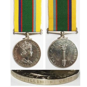 ESA134. THE CADET FORCES MEDAL, EIIR – Major NZ Cadet Corps