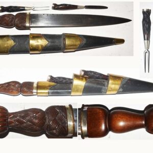 EW1800. SCOTTISH N.C.O.’S VICTORIAN ERA DIRK