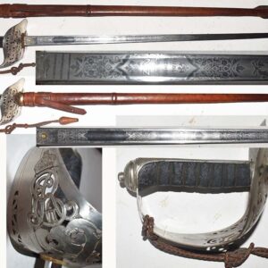 EW1886. NZ CADETS INFANTRY OFFICER’S SWORD PATTERN 1897