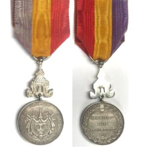 FM0078. CAMBODIA MEDAL OF KING SISOWATH I, silver