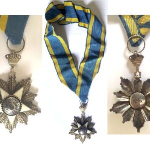 FM0171 RGYPT ORDER OF THE NILE BREAST BADGE, TYPE I (1917-36)