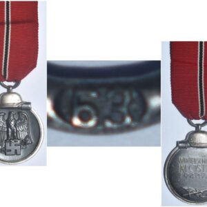 FM0354. MEDAL FOR THE WINTER CAMPAIGN IN RUSSIA 1941/42 - "63"