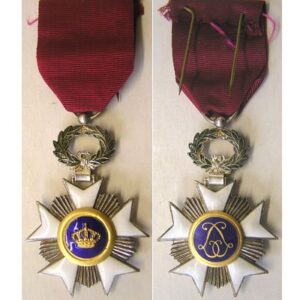 FM0029. Belgium ORDER OF THE CROWN, Knight