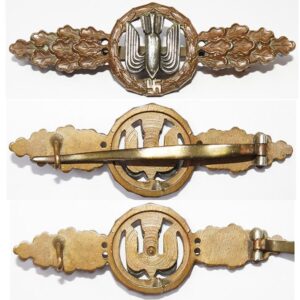 FM0482. LUFTWAFFE BOMBER CLASP IN IN BRONZE