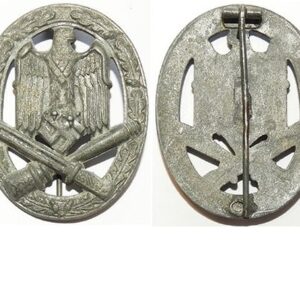 FM0490. GERMAN GENERAL ASSAULT BADGE, without maker marks