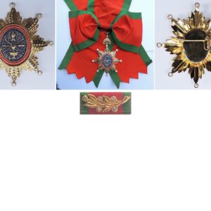 FM0097. ROYAL ORDER OF CAMBODIA, Grand Cross set