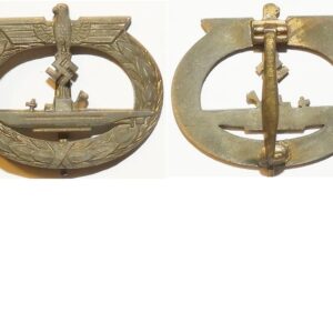 FM0518. GERMAN U-BOAT WAR BADGE, Deumer. Ludenscheid