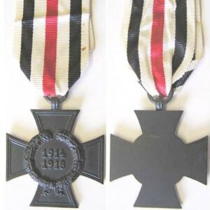 FM0332. 1914/18 CROSS OF HONOUR in black for Next of Kin