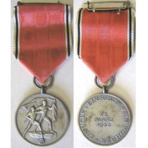 FM0335. COMMEMORATIVE MEDAL OF 13 MARCH 1938 - Austria
