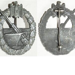 FM0536. GERMAN COASTAL ARTILLERY BADGE, without maker marks