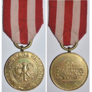 FM0765. POLAND MEDAL OF VICTORY AND FREEDOM 1945