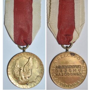 FM0766. POLAND MEDAL OF MERIT FOR NATIONAL DEFENCE