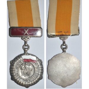 FM0768. POLAND MEDAL FOR 10TH YEAR OF THE REPUBLIC 1944-1954