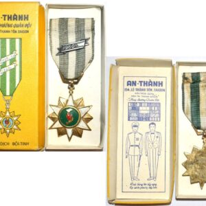 FM1044. SOUTH VIETNAM CAMPAIGN MEDAL '1960-' in issue box
