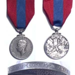 GAL026. IMPERIAL SERVICE MEDAL GVIR – FREDERICK JOHN PAYNE