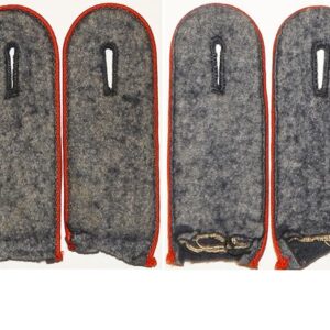 GC1435. PAIR LUFTWAFFE FLAK AIRMAN SHOULDER STRAPS, stitch-in
