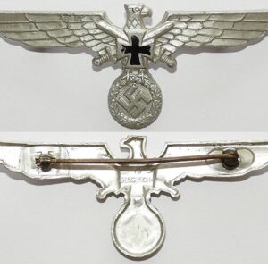GC2106. GERMAN VETERANS ALUMINIUM BREAST EAGLE