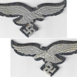GC2175. LUFTWAFFE BREAST EAGLE, light grey cotton woven