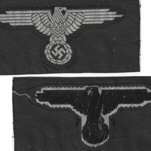 GC2182. WAFFEN-SS SLEEVE EAGLE, bevo weave