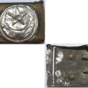 KR1212. TURKISH WWI BELT BUCKLE - worn