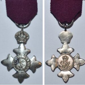 MIN1037. Miniature Order of the British Empire - M.B.E. 1st type