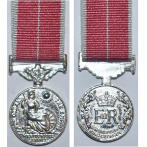 MIN1044. Miniature British Empire Medal, Military, EIIR cypher