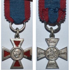 MIN1067. Miniature Royal Red Cross 2nd Class - King George V