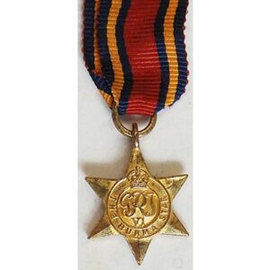 MIN1357. Miniature Burma Star
