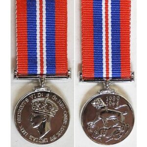 MIN1366. Miniature War Medal 1939-45 – New striking
