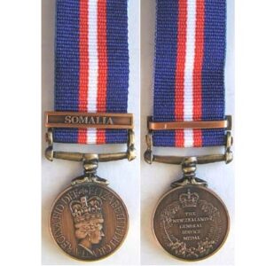MIN1430. Miniature NZGSM Peacekeeping, clasp Somalia
