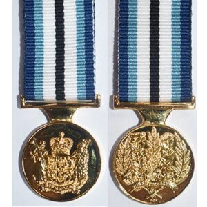 MIN1457. Miniature NZ Special Service Medal Mt.Erabus