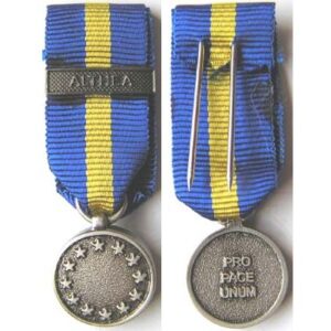 MIN1476. Miniature European Security & Def. Pol. SM clasp ALTHEA