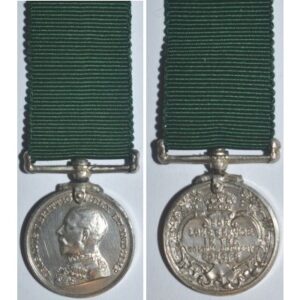 MIN1923. Miniature Colonial Auxiliary Forces L/S Medal GVR obver