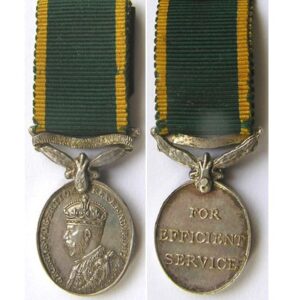 MIN1935. Miniature Efficiency medal, GVR obverse