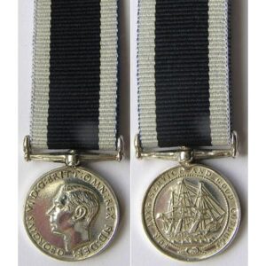 MIN1941. Miniature RNZN L/S G/C, GVIR obverse