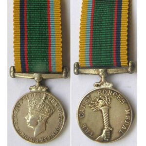 MIN1980. Miniature Cadet Forces Medal, GVIR obverse