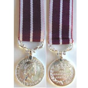 MIN2103. Miniature Meritorious Service Medal, British issue EIIR