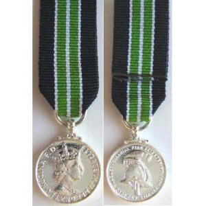 MIN2277. Miniature Colonial Fire Brigades L/S G/C, EIIR obverse
