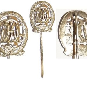PIN046. DRL SILVER SPORTS AWARD STICK PIN