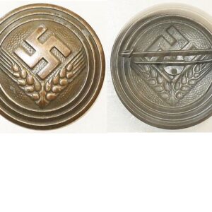 PIN067. RADwJ WOMEN’S ARBEITSMAID RANK BROOCH, bronze